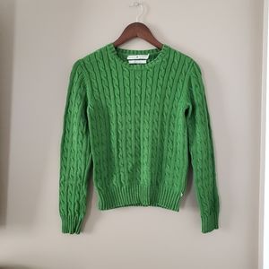 Green Knit Sweater